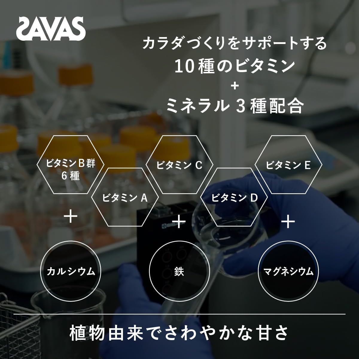 ザバス ホエイプロテイン100 マルチビタミン＆ミネラル ブルーベリーヨーグルト味 450g×10個セット(4500g)