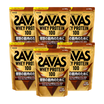 ザバスホエイプロテイン100　6個セット　ザバス公式サイト限定