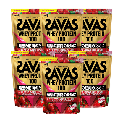 ザバスホエイプロテイン100　6個セット　ザバス公式サイト限定